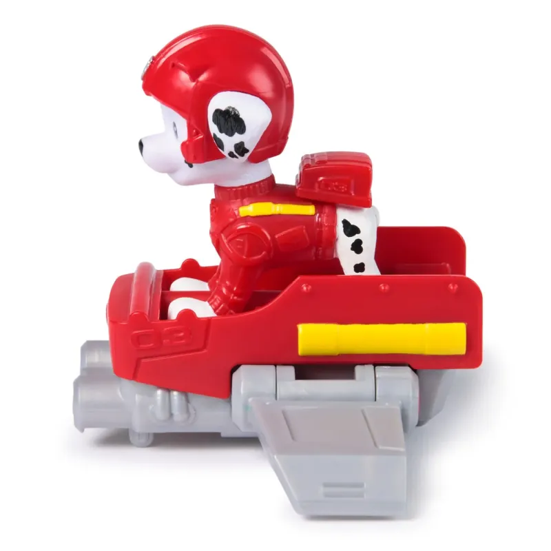 PATRULA CĂȚELUSILOR ACTION PUPS SET VEHICUL DE SALVARE HOVERBOARD ȘI FIGURINĂ MARSHALL 5 CM