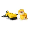 PATRULA CĂȚELUSILOR ACTION PUPS SET VEHICUL DE SALVARE HOVERBOARD ȘI FIGURINĂ RUBBLE 5 CM