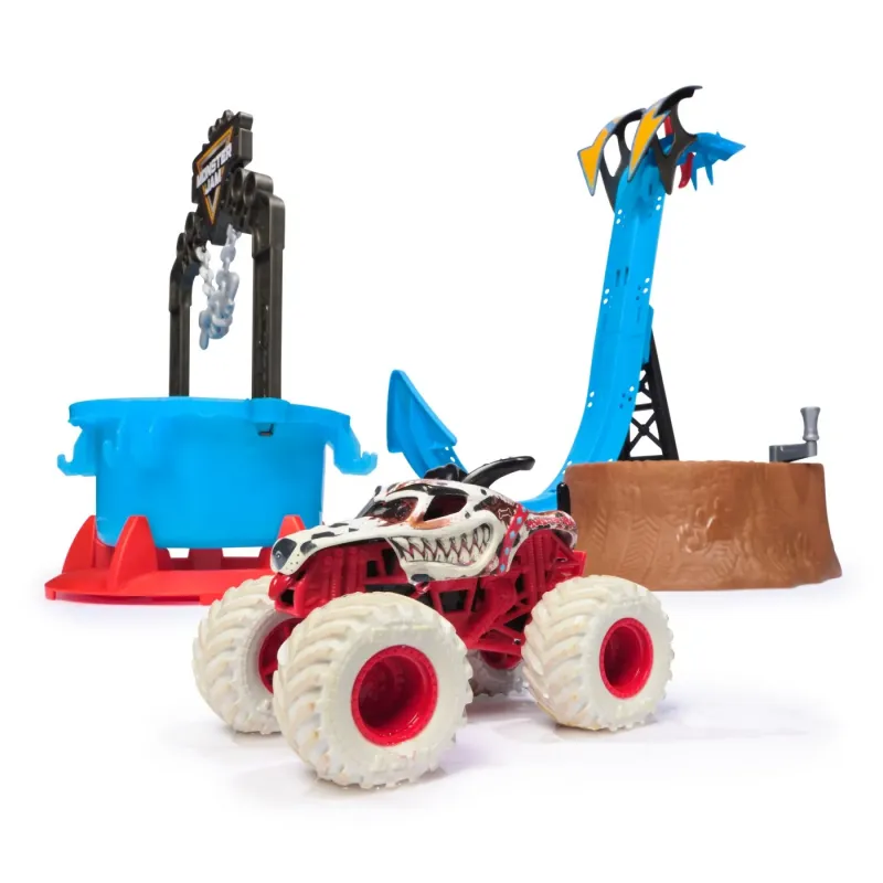 MONSTER JAM MUD BLASTERS SET ARUNCATOARE DE NOROI