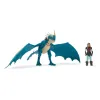 CUM SA ITI DRESEZI DRAGONUL SET DRAGON DEADLY NADDER ȘI FIGURINĂ VIKING ASTRID