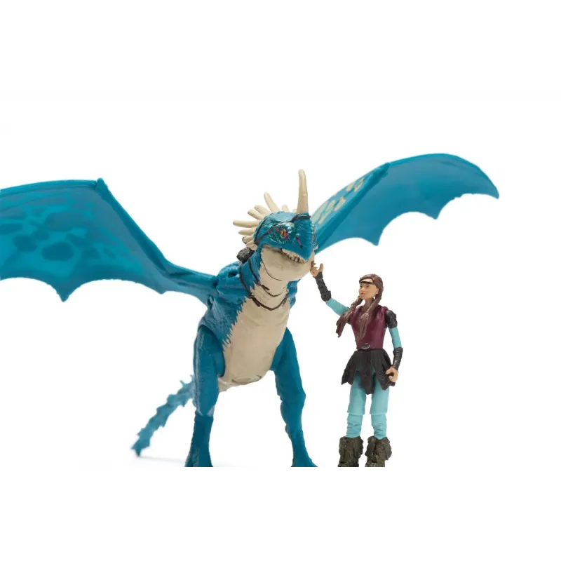 CUM SA ITI DRESEZI DRAGONUL SET DRAGON DEADLY NADDER ȘI FIGURINĂ VIKING ASTRID