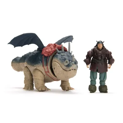CUM SA ITI DRESEZI DRAGONUL SET DRAGON GRONCKLE ȘI FIGURINĂ VIKING FISHLEGS