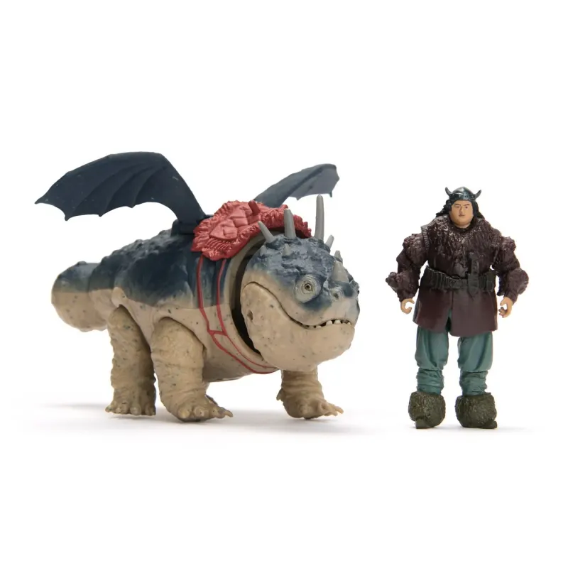 CUM SA ITI DRESEZI DRAGONUL SET DRAGON GRONCKLE ȘI FIGURINĂ VIKING FISHLEGS
