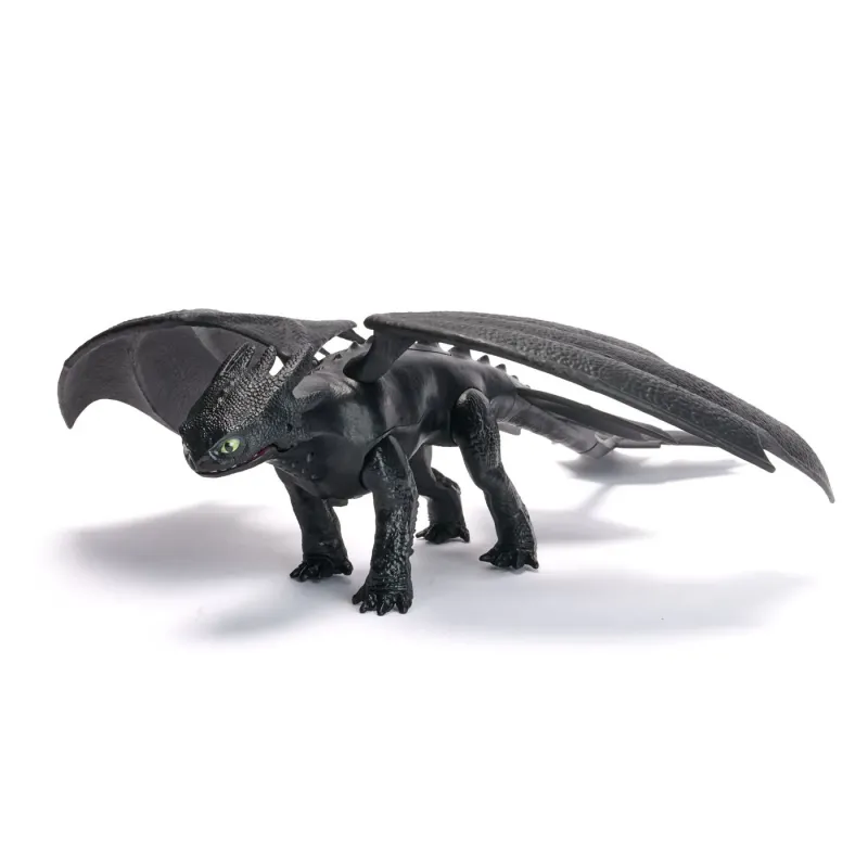 CUM SA ITI DRESEZI DRAGONUL LUPTĂ DRAGONILOR FIGURINĂ DRAGON TOOTHLESS 26.5 CM