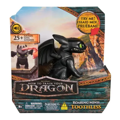CUM SA ITI DRESEZI DRAGONUL FIGURINĂ DRAGON TOOTHLESS CU SUNETE