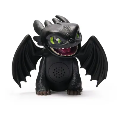 CUM SA ITI DRESEZI DRAGONUL FIGURINĂ DRAGON TOOTHLESS CU SUNETE