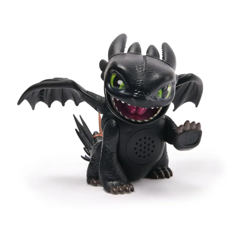 CUM SA ITI DRESEZI DRAGONUL FIGURINĂ DRAGON TOOTHLESS CU SUNETE