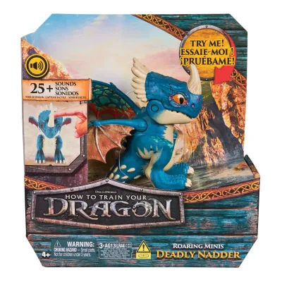 CUM SA ITI DRESEZI DRAGONUL FIGURINĂ DRAGON DEADLY NADDER CU SUNETE