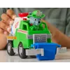 PATRULA CĂȚELUSILOR VEHICUL DE SALVARE MAȘINĂ DE POMPIERI ȘI FIGURINĂ ROCKY