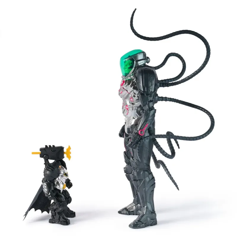DC METAL FORCE SET FIGURINE DE ACTIUNE BRAINIAC VS BATMAN