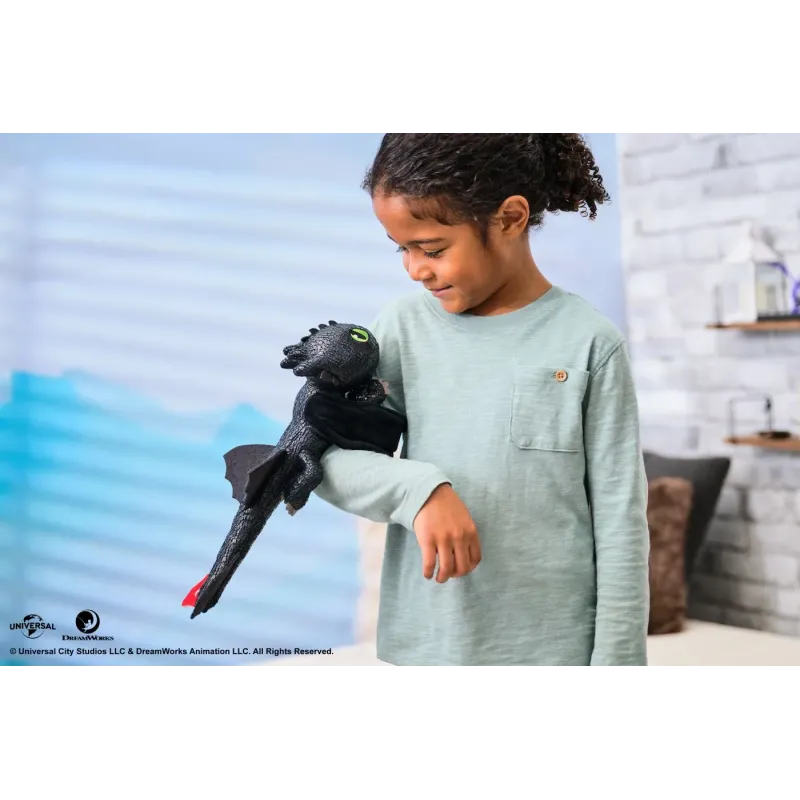 CUM SA ITI DRESEZI DRAGONUL HUG ȘI GLIDE FIGURINĂ DRAGON TOOTHLESS