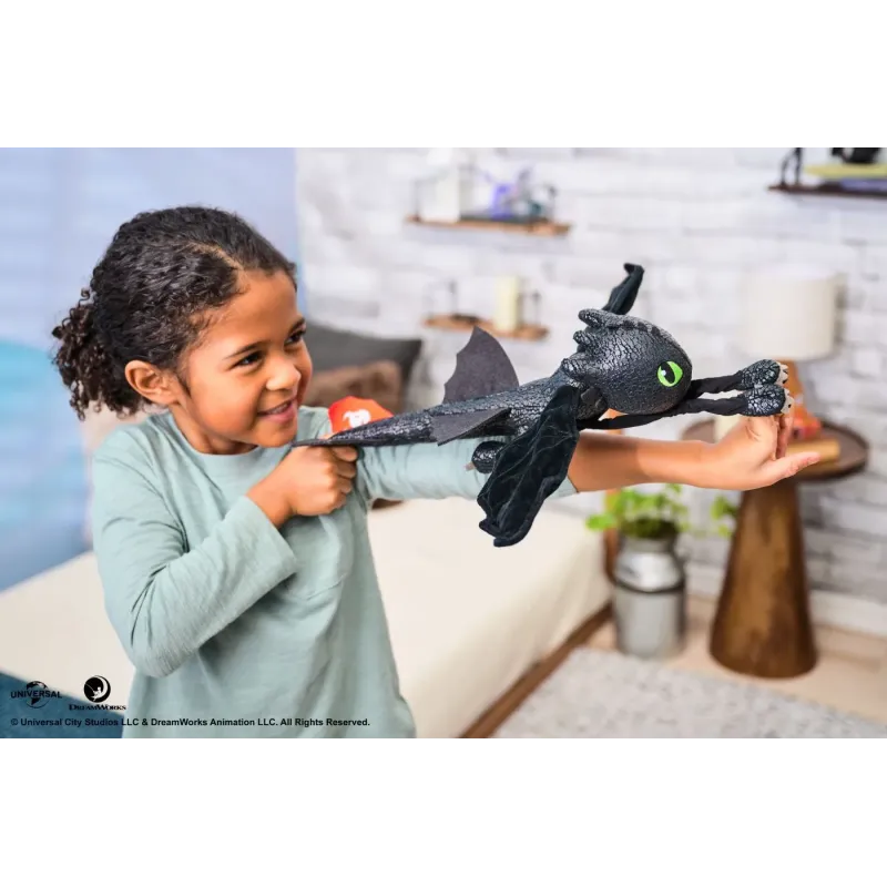 CUM SA ITI DRESEZI DRAGONUL HUG ȘI GLIDE FIGURINĂ DRAGON TOOTHLESS