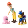 PATRULA CĂȚELUSILOR SET 3 FIGURINE CHASE ȘI CAPITANUL TURBOT