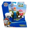 PATRULA CĂȚELUSILOR SET 3 FIGURINE MARSHALL ȘI FERMIERUL AL