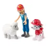 PATRULA CĂȚELUSILOR SET 3 FIGURINE MARSHALL ȘI FERMIERUL AL