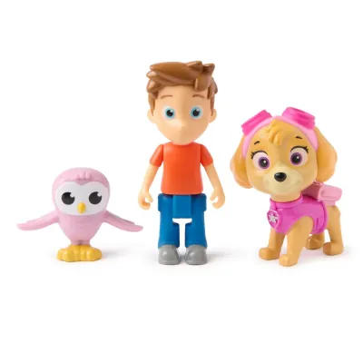 PATRULA CĂȚELUSILOR SET 3 FIGURINE SKYE ȘI ALEX PORTER