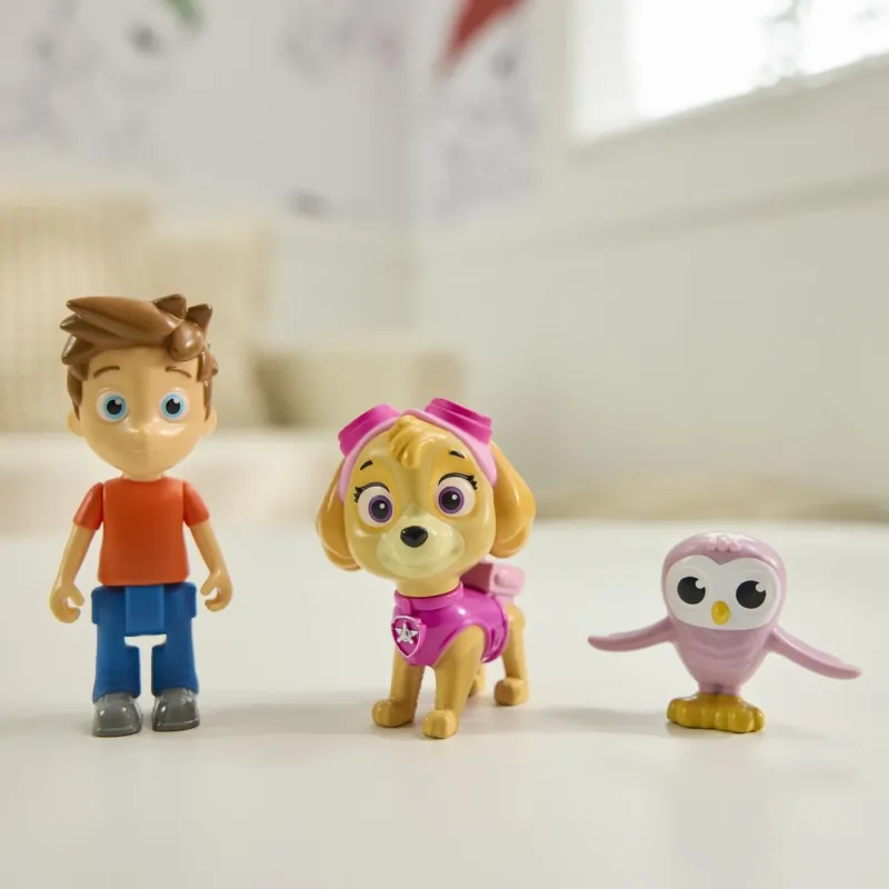 PATRULA CĂȚELUSILOR SET 3 FIGURINE SKYE ȘI ALEX PORTER