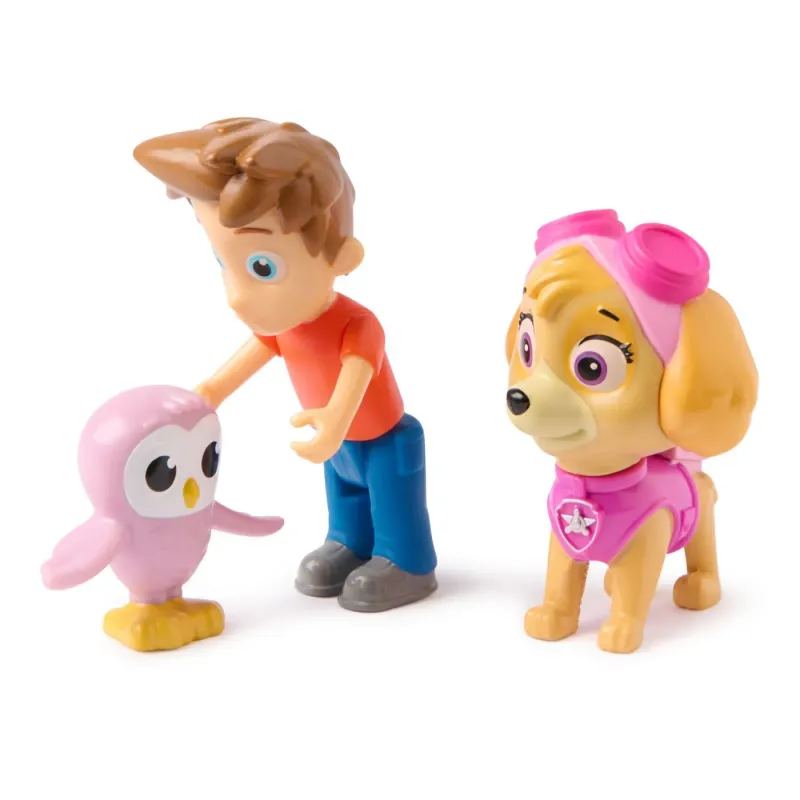 PATRULA CĂȚELUSILOR SET 3 FIGURINE SKYE ȘI ALEX PORTER