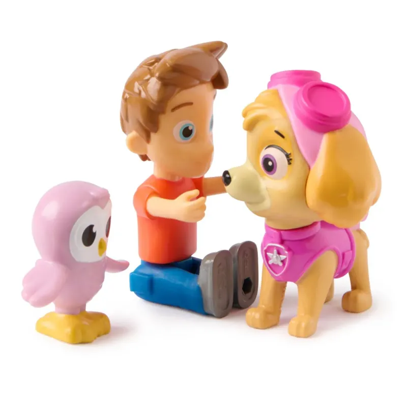 PATRULA CĂȚELUSILOR SET 3 FIGURINE SKYE ȘI ALEX PORTER