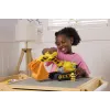 PATRULA CĂȚELUSILOR RUBBLE ȘI ECHIPA VEHICUL BULDOZER MULTIFUNCTIONAL 2 IN 1