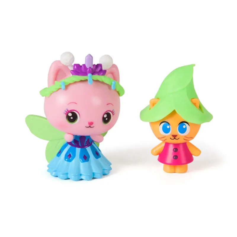 GABBYS DOLLHOUSE FILMUL SET 2 FIGURINE PISICUTA ZANA ȘI PISICUTA GNOME ȘI ACCESORII
