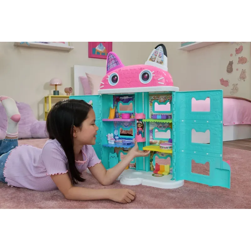 GABBYS DOLLHOUSE FILMUL CASA DE PAPUSI A LUI GABBYS MEOW MAZING CU ACCESORII