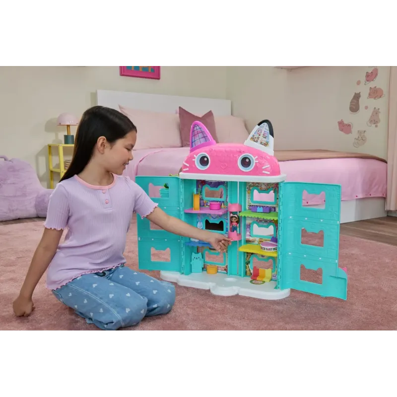 GABBYS DOLLHOUSE FILMUL CASA DE PAPUSI A LUI GABBYS MEOW MAZING CU ACCESORII