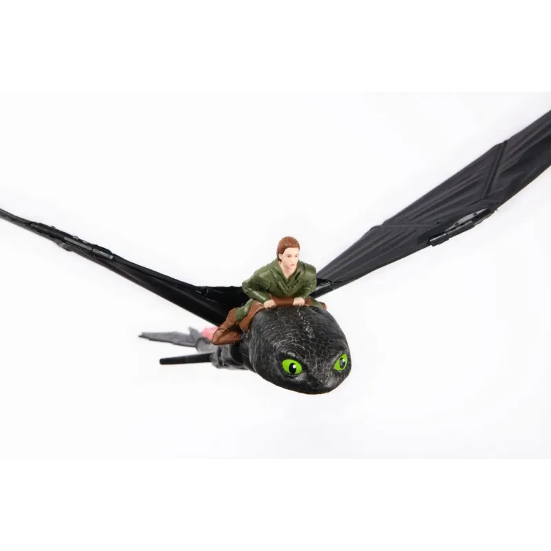 CUM SA ITI DRESEZI DRAGONUL FIGURINĂ DRAGON TOOTHLESS ZBURATOR CU TELECOMANDĂ