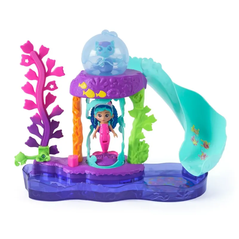 GABBYS DOLLHOUSE FILMUL SET ACVARIUL COLORAT CU FIGURINĂ ȘI ACCESORII