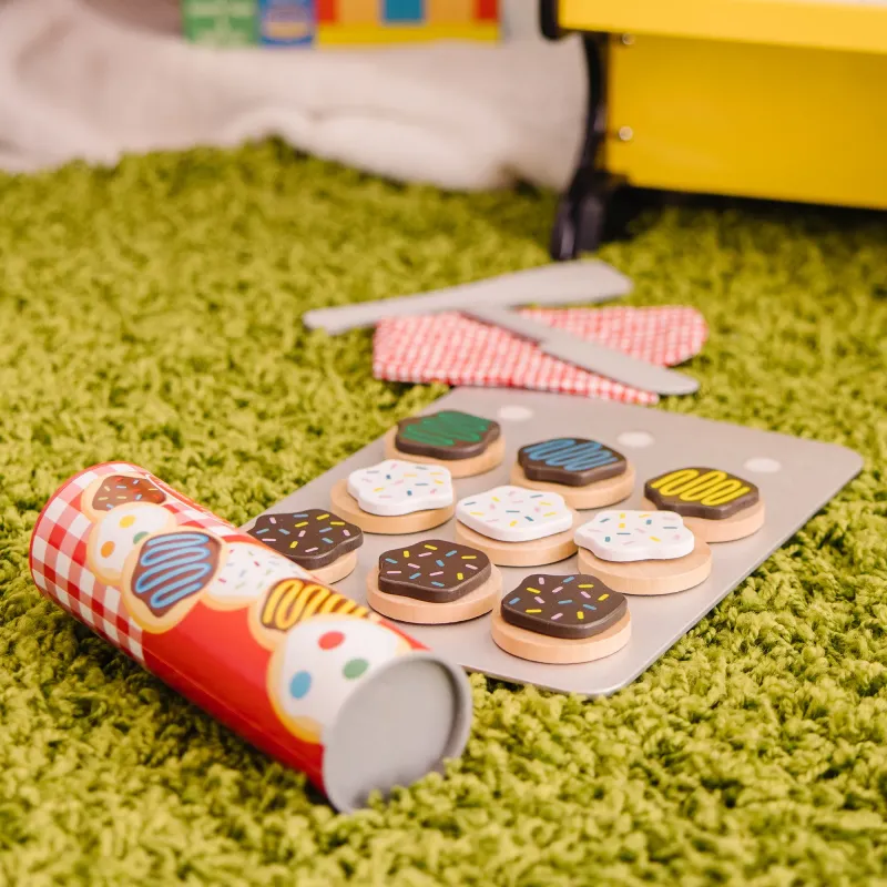 MELISSA AND DOUG SET DE JOACĂ FURSECURI DIN LEMN