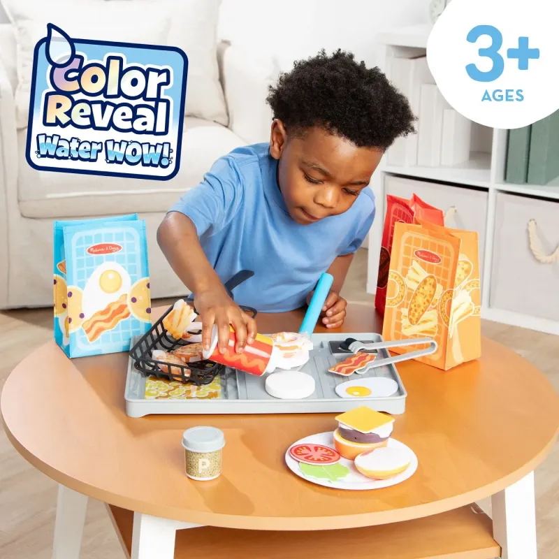 MELISSA AND DOUG SET DE JOACĂ GRATAR CU SCHIMBAREA CULORII WATER WOW