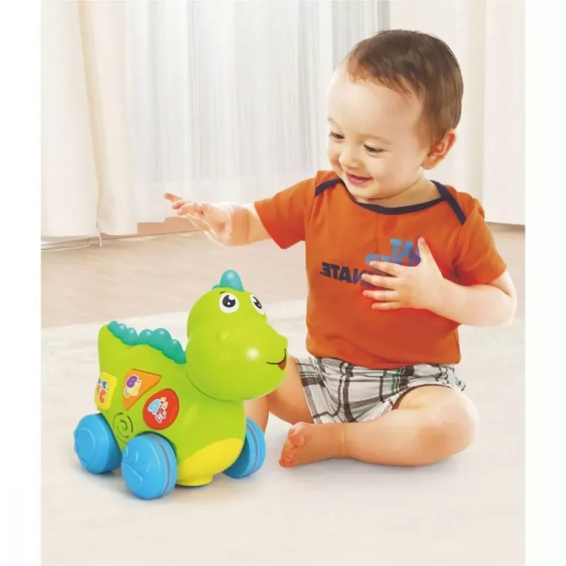 BABY DINOZAURUL INTERACTIV CU MISCARI MELODII ȘI LUMINI