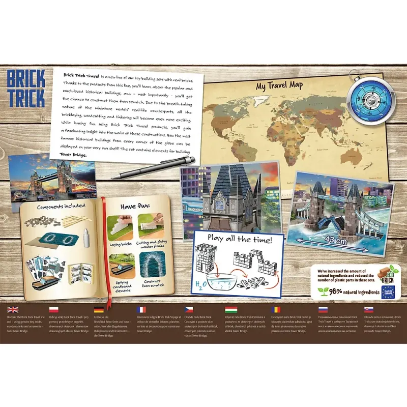 BRICK TRICK L TRAVEL PODUL TURNULUI