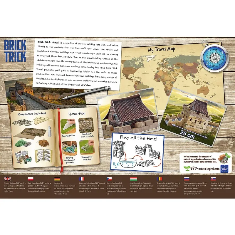 BRICK TRICK L TRAVEL MARELE ZID CHINEZESC