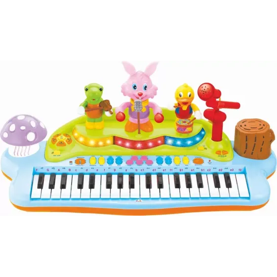 ORGA MUZICĂLA CU SCAUNEL ȘI ORCHESTRA ANIMALUTELOR