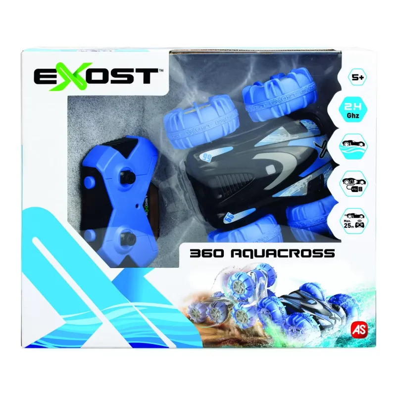 MAȘINĂ CU TELECOMANDĂ EXOST RC SCARA 1:18 360 AQUACROSS