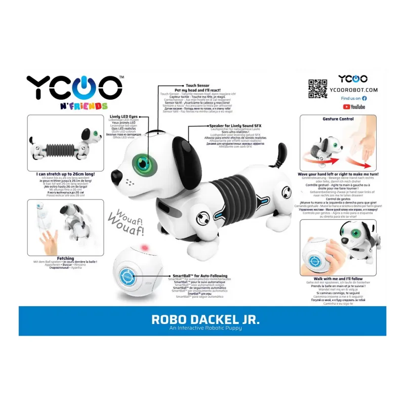 ROBOT ELECTRONIC CĂȚEL DACKEL JUNIOR