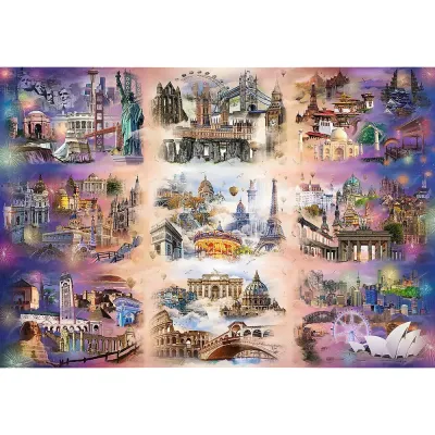 PUZZLE TREFL UFT 13500 ORASE DE DINCOLO DE NORI