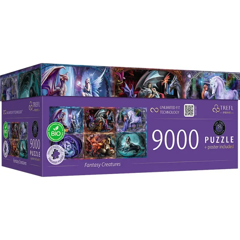 PUZZLE TREFL UFT 9000 ANNE STOKES COLLECTIONS CREATURI FANTASTICE