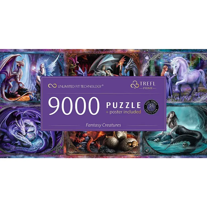 PUZZLE TREFL UFT 9000 ANNE STOKES COLLECTIONS CREATURI FANTASTICE