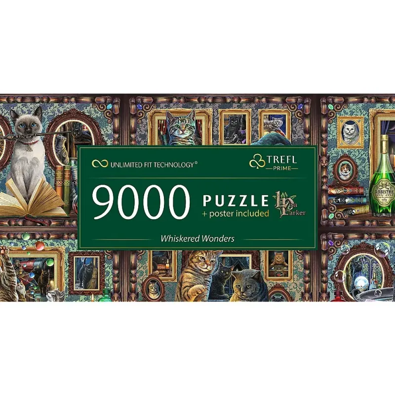 PUZZLE TREFL UFT 9000 LISA PARKER MINUNI CU MUSTATI