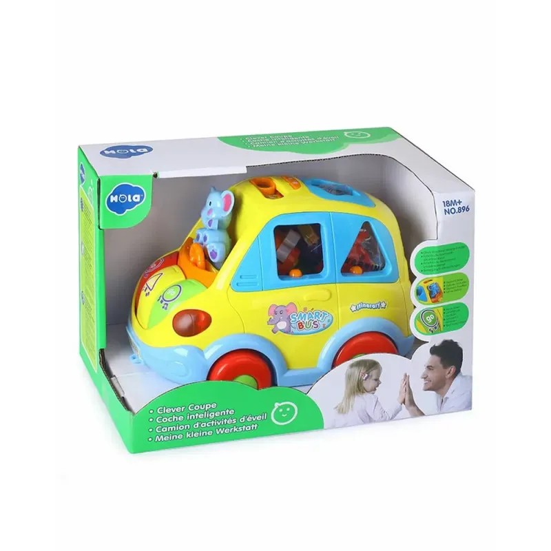 MAȘINUȚĂ CU FORME SUNETE ȘI LUMINI