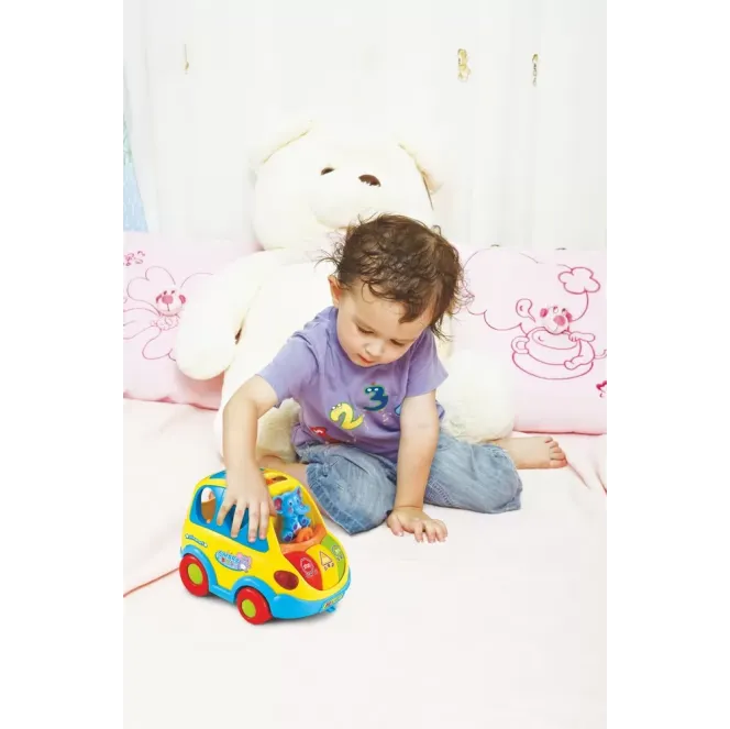 MAȘINUȚĂ CU FORME SUNETE ȘI LUMINI