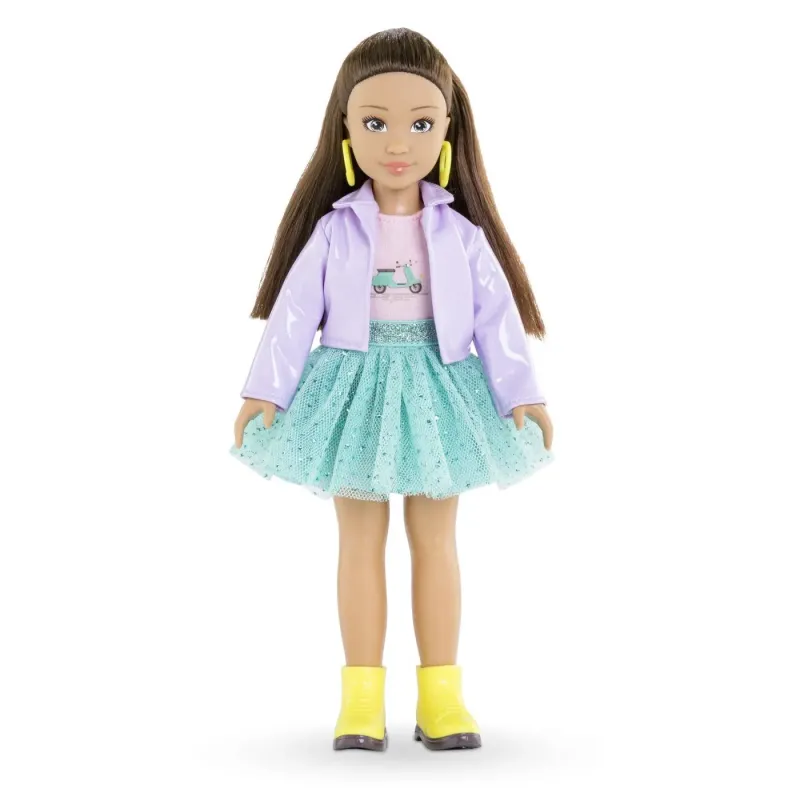COROLLE SET SAPTAMANA MODEI LA MILANO PAPUSA LUNA 28CM