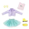 COROLLE SET SAPTAMANA MODEI LA MILANO PAPUSA LUNA 28CM