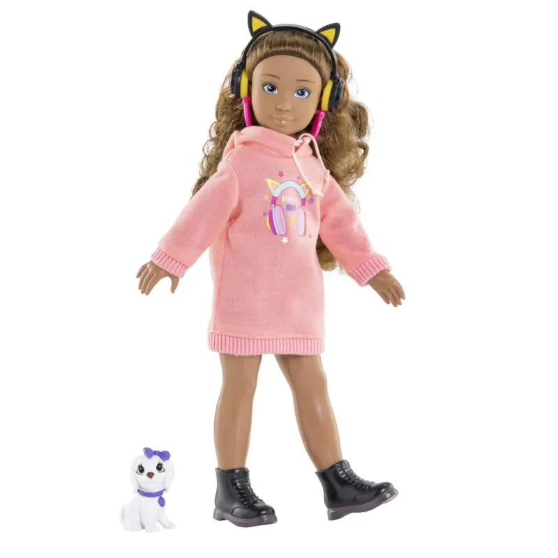 COROLLE SET MUZICĂ ȘI MODA PAPUSA MELODY 28CM