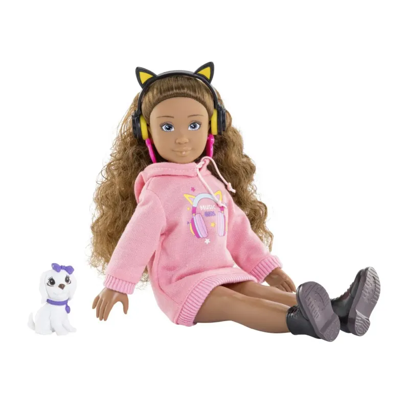 COROLLE SET MUZICĂ ȘI MODA PAPUSA MELODY 28CM