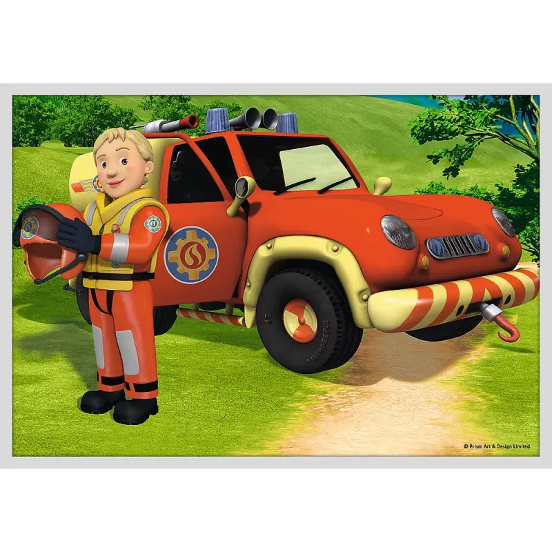PUZZLE TREFL 10IN1 POMPIERUL SAM - SALVARILE POMPIERULUI SAM