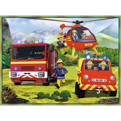 PUZZLE TREFL 2IN1 MEMO POMPIERII IN ACTIUNE