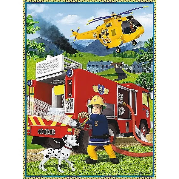 PUZZLE TREFL 2IN1 MEMO POMPIERII IN ACTIUNE